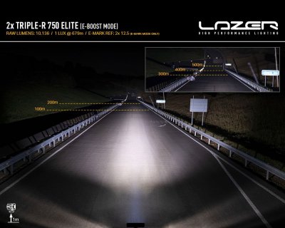 Ljusbild för Lazer Triple-R 750 ELITE till Toyota Land Cruiser 300 från 2022-