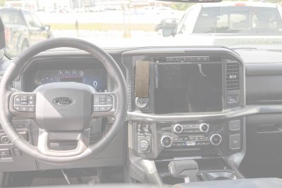 Mobilhållare till Ford F-150 Lightning XL och XLT från 2021-