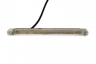 Fiberoptisk nätt 3-kammarlykta i LED | 12V-24V 237x20x20 mm