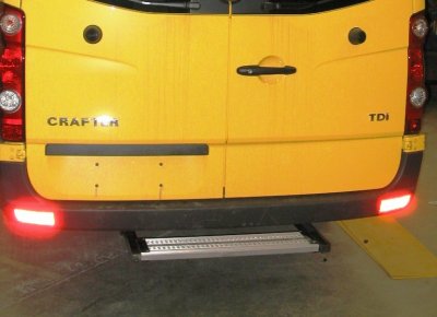 Bakre fotsteg i ED-stål till Volkswagen Crafter 2006-