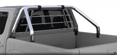 Flakbåge med skyddsgaller i Rostfritt stål till VW Amarok från 2011-