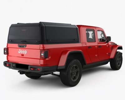 Flakkåpa Jeep Gladiator från 2019-