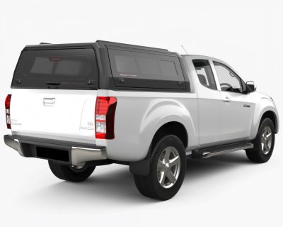 Flakkåpa Isuzu D-Max 2020- | Space Cab