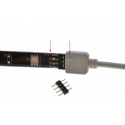 Flexistrip för inomhusbruk, 24 V RGB - Flerfärgad