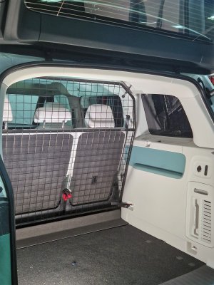 Flyttbart lastgaller Volkswagen ID Buzz från 2022-