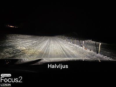 LED Strålkastarlampor Xtreme Focus 2 - Samma perfekta ljusbild, snäppet mer styrka