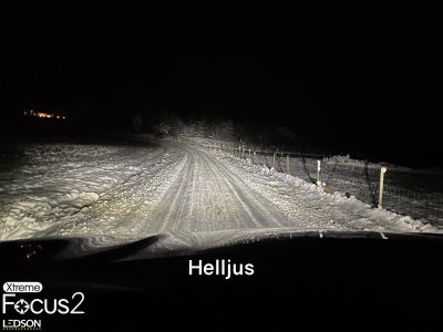 LED Strålkastarlampor Xtreme Focus 2 - Samma perfekta ljusbild, snäppet mer styrka