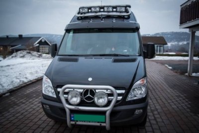 Främre takbåge i Aluminium till Mercedes-Benz Sprinter H2 2006-