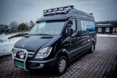 Främre takbåge i Aluminium till Mercedes-Benz Sprinter H2 2006-