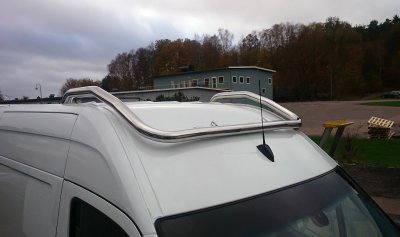 Främre takbåge i Rostfritt stål till Mercedes-Benz Sprinter H2 2006-