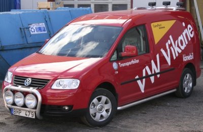 Frontbåge i Aluminium till Volkswagen Caddy 2004-2010