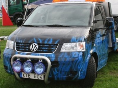 Frontbåge i Aluminium till VW Transporter T5 2003-2009