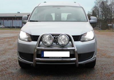 Frontbåge i Rostfritt stål till Volkswagen Caddy 2010-2015