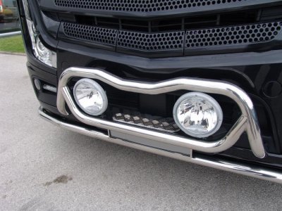 Frontbåge i Rostfritt stål - Mercedes-Benz Actros 2011-