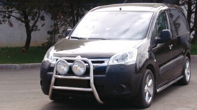 Frontbåge i Rostfritt stål till Citroën Berlingo 2008-