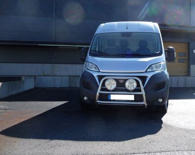 Frontbåge i Rostfritt stål till Fiat Ducato 2014-