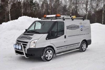 Frontbåge i Rostfritt stål till Ford Transit 2006-2013