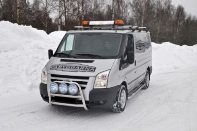 Frontbåge i Rostfritt stål till Ford Transit 2006-2013