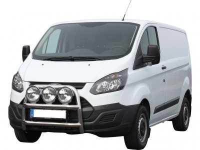 Frontbåge i Rostfritt stål till Ford Transit Custom 2013-2017