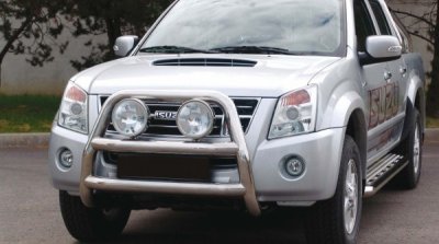 Frontbåge i Rostfritt stål till Isuzu D-Max 2007-2011