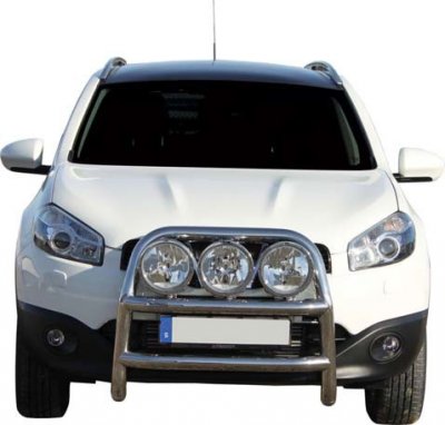Frontbåge i Rostfritt stål till Nissan Qashqai 2010-2013