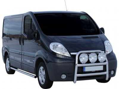 Frontbåge i Rostfritt stål till Renault Trafic 2002-2014