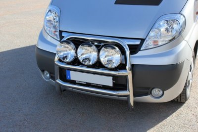 Frontbåge i Rostfritt stål till Renault Trafic 2002-2014