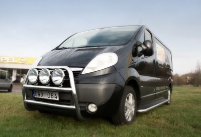 Frontbåge i Rostfritt stål till Renault Trafic 2002-2014