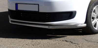 Frontrör i Rostfritt stål till VW Caddy 2010-2015