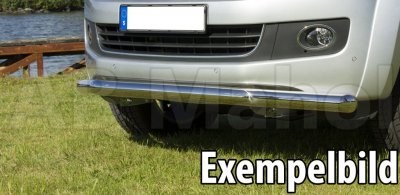 Frontrör Single i Rostfritt stål till Mitsubishi L200 2016-