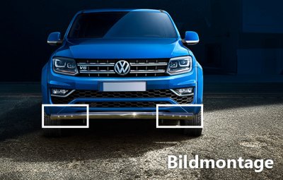 Frontrör Single med 6 positionsljus i LED. Till VW Amarok V6 från 2017-