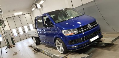 Frontsplitter till Volkswagen Transporter T6 från 2016-2019