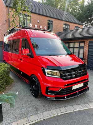 Frontsplitter Volkswagen Crafter från 2017-