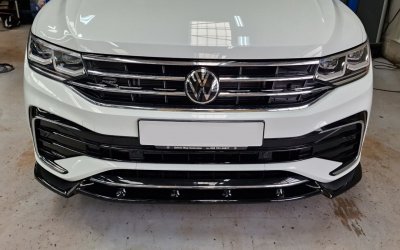 Frontsplitter Volkswagen Tiguan R-Line från 2020-2023