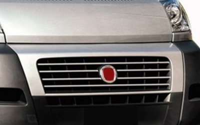 Grill i Rostfritt stål till Fiat Ducato 2007-2013