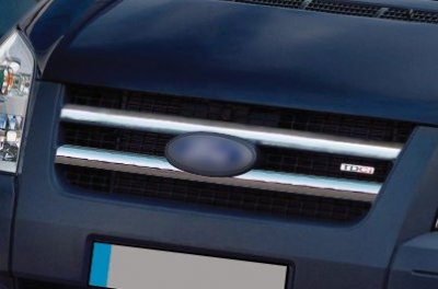 Grill i Rostfritt stål till Ford Transit 2006-2013
