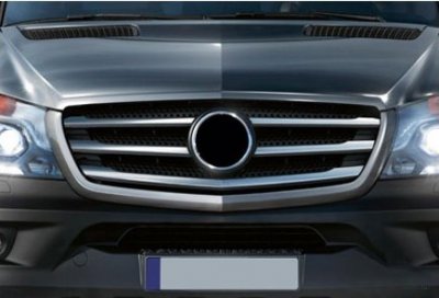 Grill i Rostfritt stål till MB Sprinter 2013-2018
