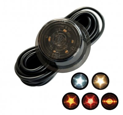 Gylle LED Black Line sidomarkeringsljus