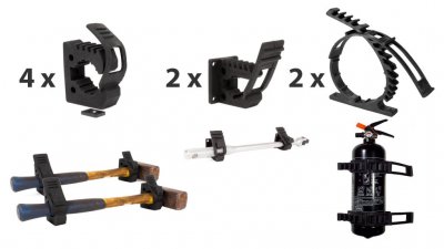 Paket med redskapshållare Quick Fist.