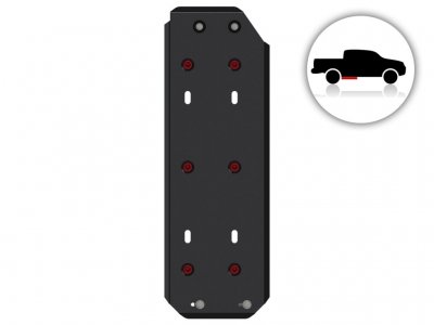 Hasplåt till Mitsubishi L200 2016- för bränsletank