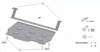 Hasplåt till Opel Vivaro från 2020-