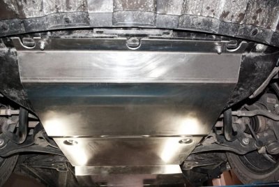 Hasplåt/Motorskydd i Rostfritt stål till Jeep Grand Cherokee 2011-