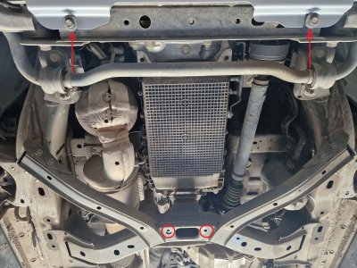 Hasplåt Volkswagen Amarok från 2023- och nyare | För växellådan (automat)