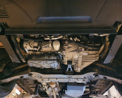 Fästpunkter för hasplåt till Ford Transit 2020-