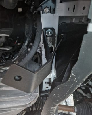 Hasplåt Ford Transit Custom från 2023-