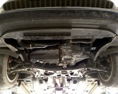 Fästpunkter för hasplåt Volkswagen T-Roc från 2018-2022