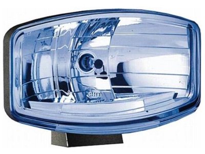Hella Jumbo 320FF med blå glaslins