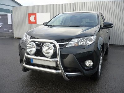 Hög Frontbåge i Rostfritt stål till Toyota RAV4 från 2013-