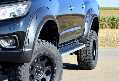 Karosshöjning 100 mm till Renault Alaskan 2017-