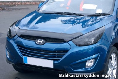 Huvskydd i mörktonad akrylplast till Hyundai iX35 2010-2015